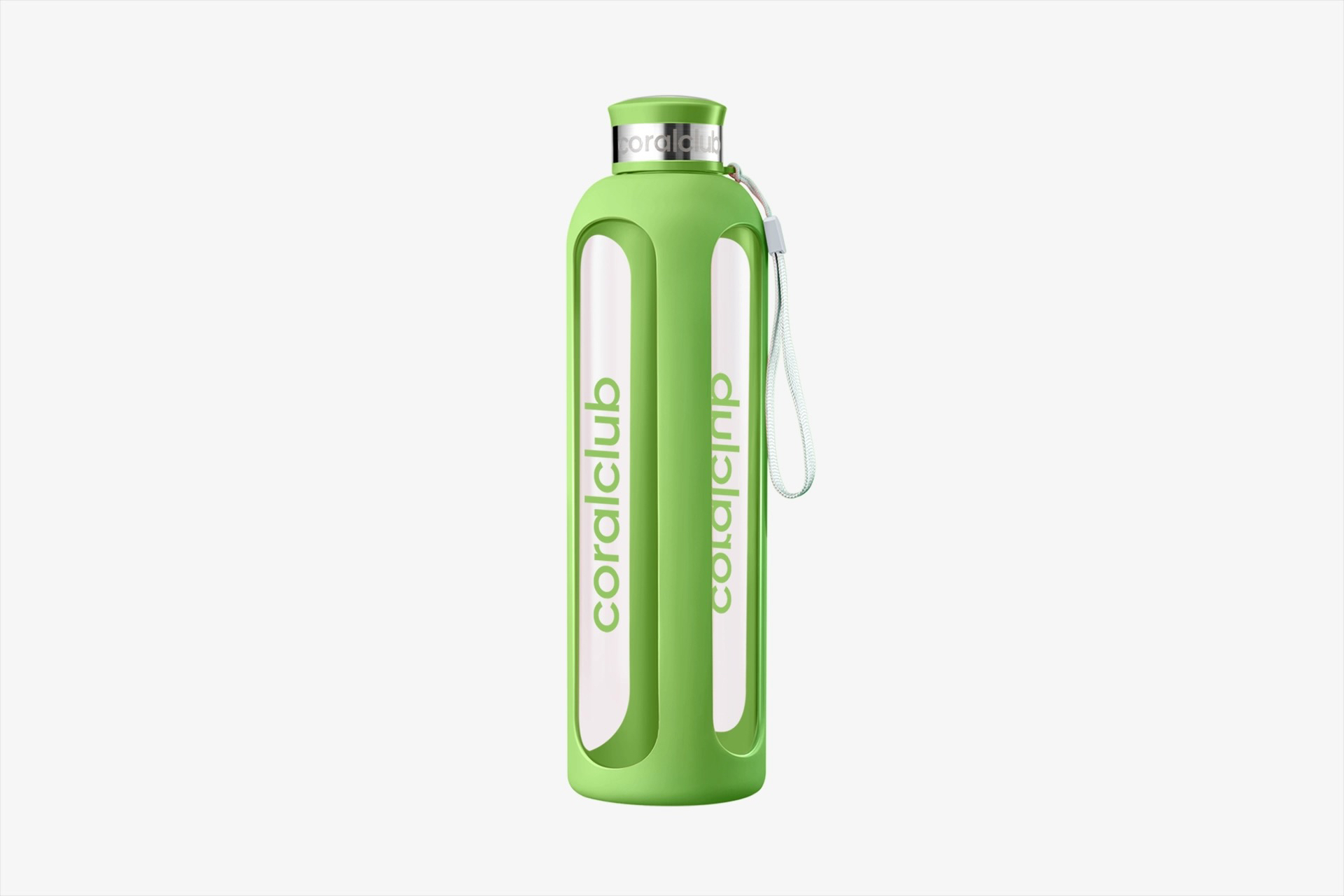 Стеклянная бутылка "ClearWater", Малахит